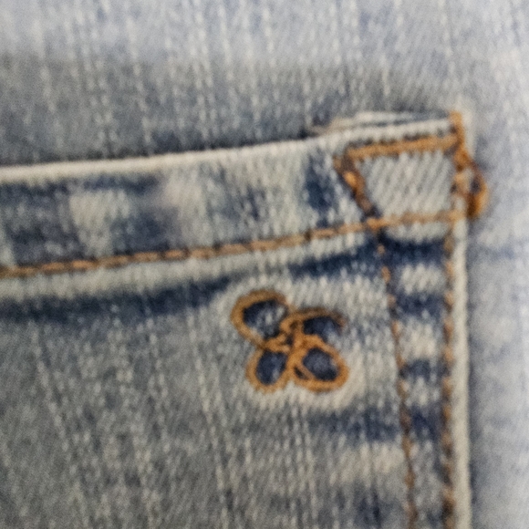 Jessica Simpson Light Blue Denim Mini Skirt - Picture 3 of 3